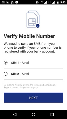 mobile no verify