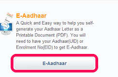 E-Aadhar